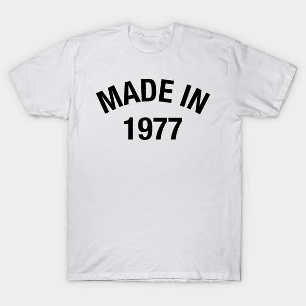 1977 T-Shirt by eyesblau